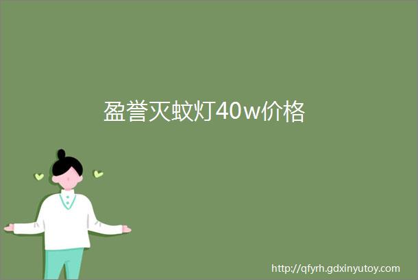 盈誉灭蚊灯40w价格